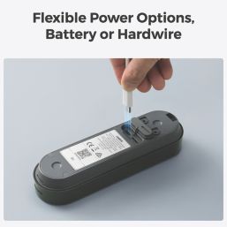 Reolink  D340B Wired or Wireless Battery Video Doorbell Black