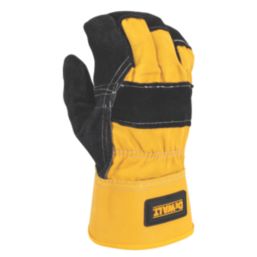 DEWALT Premium Rigger Gloves Black / Yellow Medium