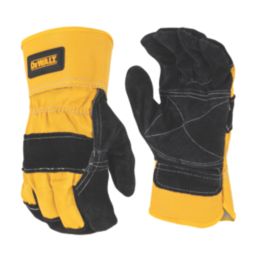 DEWALT Premium Rigger Gloves Black / Yellow Medium