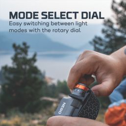 Nebo Transcend 1500 Rechargeable LED Headlamp Storm Grey 1500lm
