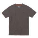 Scruffs Eco Worker Pocket Short Sleeve T-Shirt Charcoal X Large 45-48" Chest