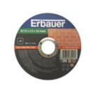 Erbauer  Masonry Cutting Discs 115mm (4 1/2") x 22.2mm 5 Pack