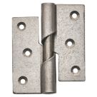 Self-Colour  Rising Butt Hinges LH 76mm x 71mm 2 Pack
