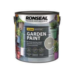 Ronseal 2.5Ltr Slate Matt Garden Paint