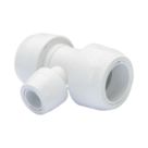 Hep2O  Plastic Push-Fit Reducing Keyless Tee 28mm x 28mm x 15mm