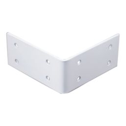 Essentials Angle Brackets Silver 90mm x 90mm x 40mm 10 Pack