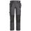 Snickers 6271 Work Trousers Steel Grey  44" W 30" L