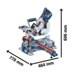 Bosch GCM 305-216 D 216mm  Electric Double-Bevel Sliding Corded Mitre Saw 230V