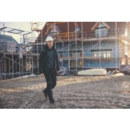 Apache Kingston Hooded Sweatshirt Grey/Black Large 25" Chest