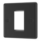 LAP  1-Module Modular Faceplate Matt Black