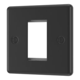 LAP  1-Module Modular Faceplate Matt Black