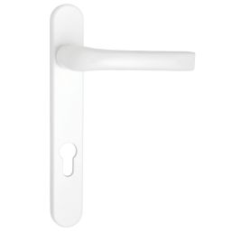 Mila ProLinea Type A Lever Door Handles Pair White