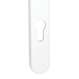 Mila ProLinea Type A Lever Door Handles Pair White