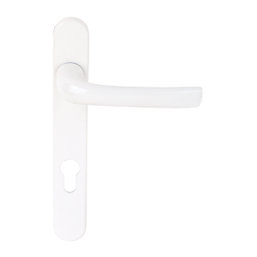 Mila ProLinea Type A Lever Door Handles Pair White