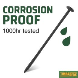 TimbaScrew  TX Wafer Thread Cutting Timber Screws 6.7mm x 150mm 200 Pack