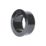 FloPlast Solvent Soil Boss Adaptor Black 40mm