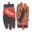 Milwaukee Hybrid Leather Gloves Black/Brown Medium