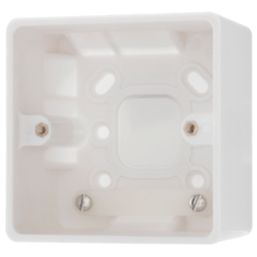 British General  1-Gang Surface Pattress  Box 47mm