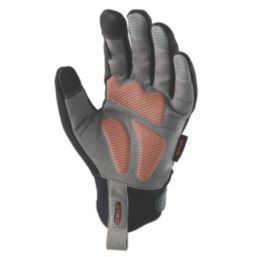 Scruffs Trade Shock Impact Work Gloves Black/Grey X Large