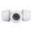 Hep2O  Plastic Push-Fit Equal Keyless Tee 22mm 10 Pack