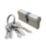 Smith & Locke  6-Pin Double Cylinder Lock 40-50 (90mm) Satin Nickel