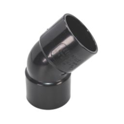 FloPlast Solvent Weld Bends 135° Black 32mm 5 Pack