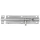 Smith & Locke Gate Bolt Silver 152mm