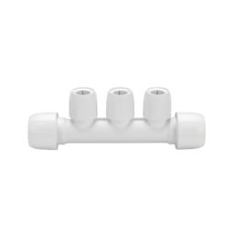 Hep2O  Plastic Push-Fit Reducing 3 Port Manifold 22mm x 15mm