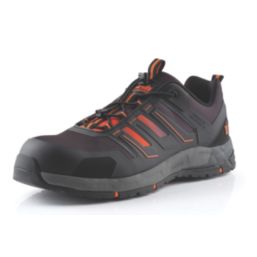 Scruffs Air Size 10  Black/Orange  Water-Resistant  Safety Trainers