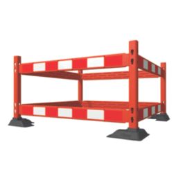 Melba Swintex 2PostB Postman Barrier Base Black