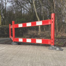 Melba Swintex 2PostB Postman Barrier Base Black