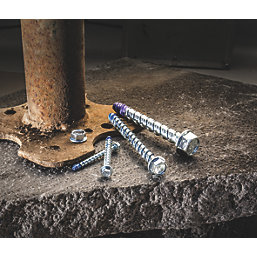 DeWalt    Blue-Tip Concrete Screwbolt 6mm x  50 Pack