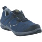 Delta Plus Positano  Size 10  Blue   Steel Toe Cap Safety Trainers