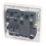 Hager Sollysta WMSSU83FO  13A Switched Fused Spur & Flex Outlet  White