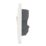 Hager Sollysta WMSSU83FO  13A Switched Fused Spur & Flex Outlet  White