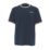 DEWALT Wilbury Short Sleeve T-Shirts Djion & Navy Large 42-44" Chest 2 Pack