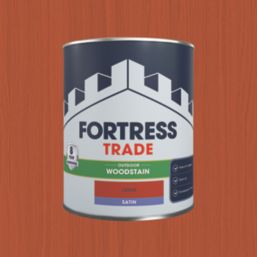 Fortress Trade 750ml Cedar Satin Water-Based Wood Stain