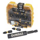 DEWALT Extreme 1/4" 25mm Hex Shank PZ2 Impact Screwdriver Bits 25 Pack