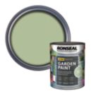 Ronseal 750ml Sapling Green Matt Garden Paint