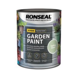 Ronseal 750ml Sapling Green Matt Garden Paint