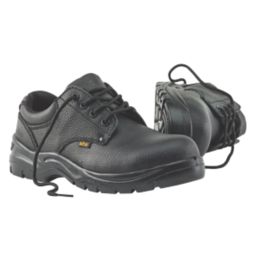 Site Coal Safety Shoes Black Size 11 Screwfix