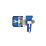 Thomas Dudley Ltd  Bottom-Entry Delay Fill Professional Brass Tail Inlet Valve 1/2"