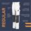 Site Kilani Womens Stretch Trousers White / Grey Size 16 30" L