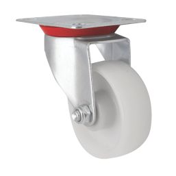 Essentials Swivel Castor 70mm White