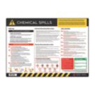 Essentials "Chemical Spills" PVC Safety Poster 420mm x 594mm