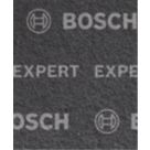 Bosch Expert N880 Multi-Material Fleece Pads 140mm x 115mm Black 2 Pack