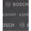 Bosch Expert N880 Multi-Material Fleece Pads 140mm x 115mm Black 2 Pack