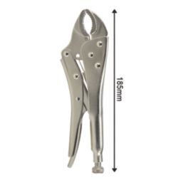 Forge Steel  Curved Jaw Locking Pliers 7.2" (185mm)