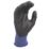 MCR Safety Graphene Fibre CT1071PU Cut-Resistant Gloves Blue/Black Large
