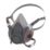 3M 6000 Series Medium Half Mask Without Filter